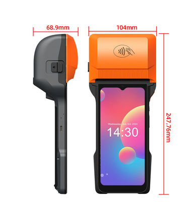 Smart Handheld POS Terminal - Android 14, 80mm Thermal Printer, 5MP Camera for Seamless Business Operations