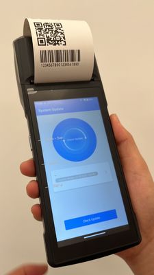 Lightweight Android 13 NFC POS Terminal 2GB RAM 16GB ROM With Cloud Management